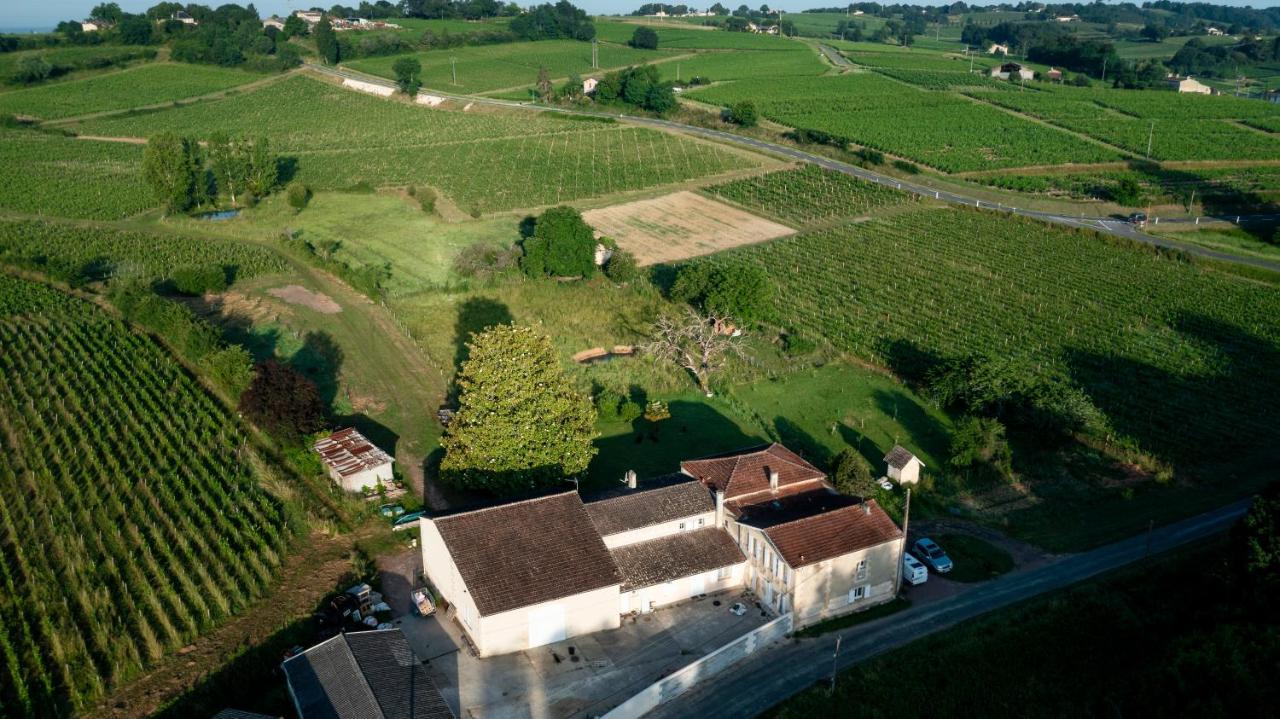 Chambre D'Hote Pres Bordeaux Au Chateau Camponac Bourg-sur-Gironde Екстериор снимка