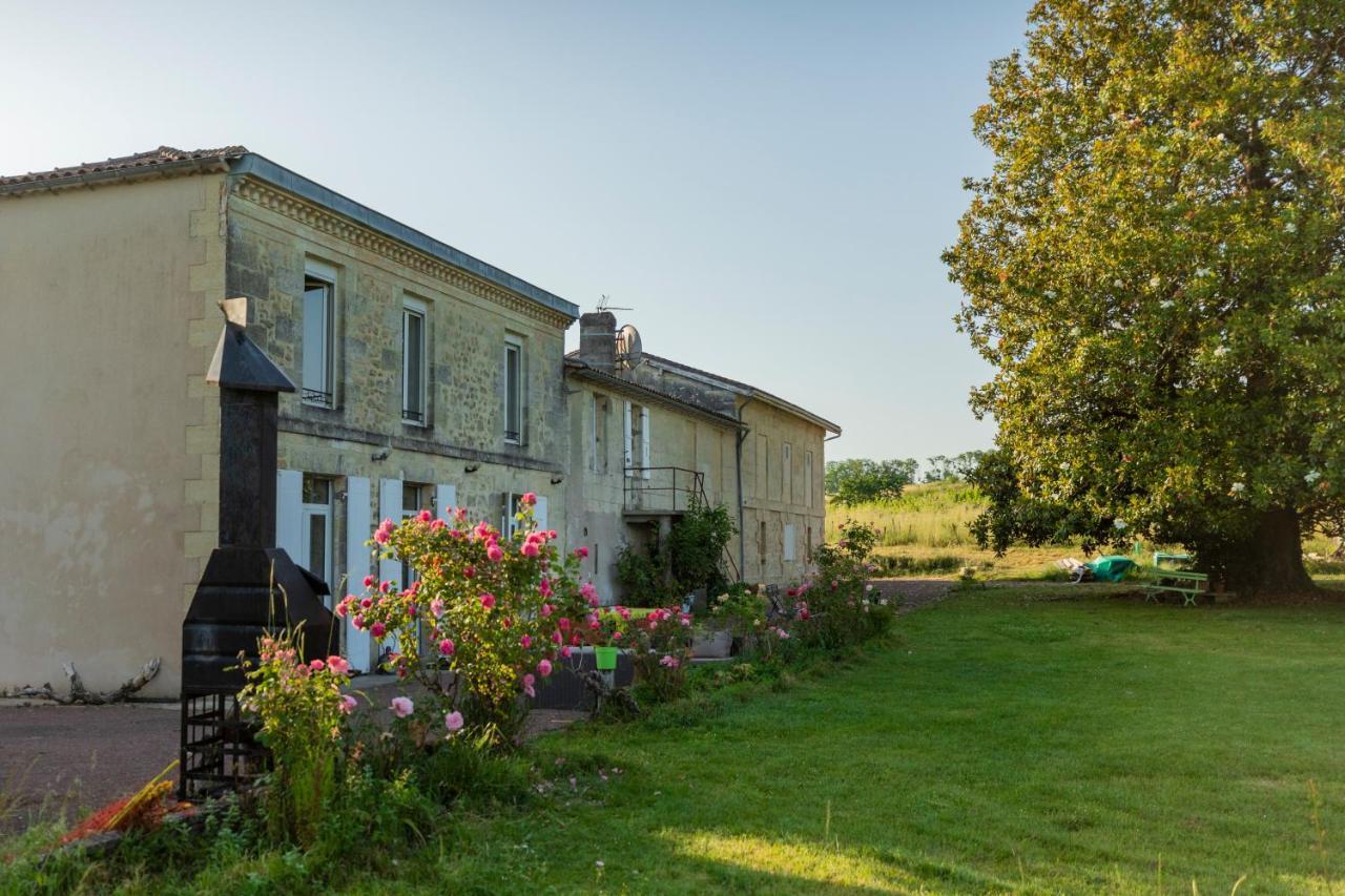 Chambre D'Hote Pres Bordeaux Au Chateau Camponac Bourg-sur-Gironde Екстериор снимка