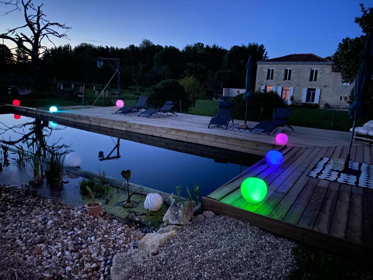 Chambre D'Hote Pres Bordeaux Au Chateau Camponac Bourg-sur-Gironde Екстериор снимка